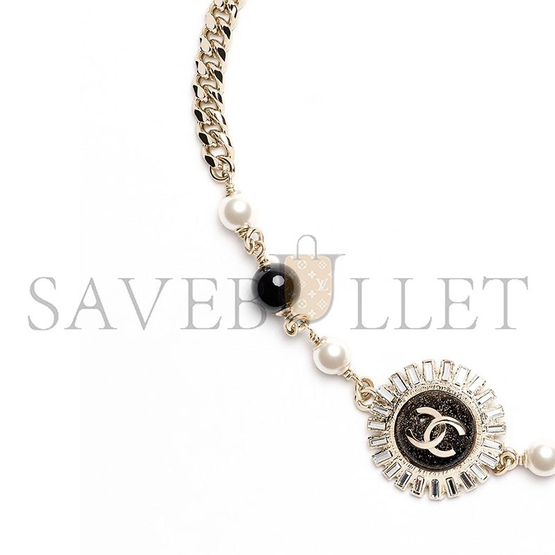 CHANEL SHORT NECKLACE ABG616